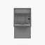 3d model of atm machine cash