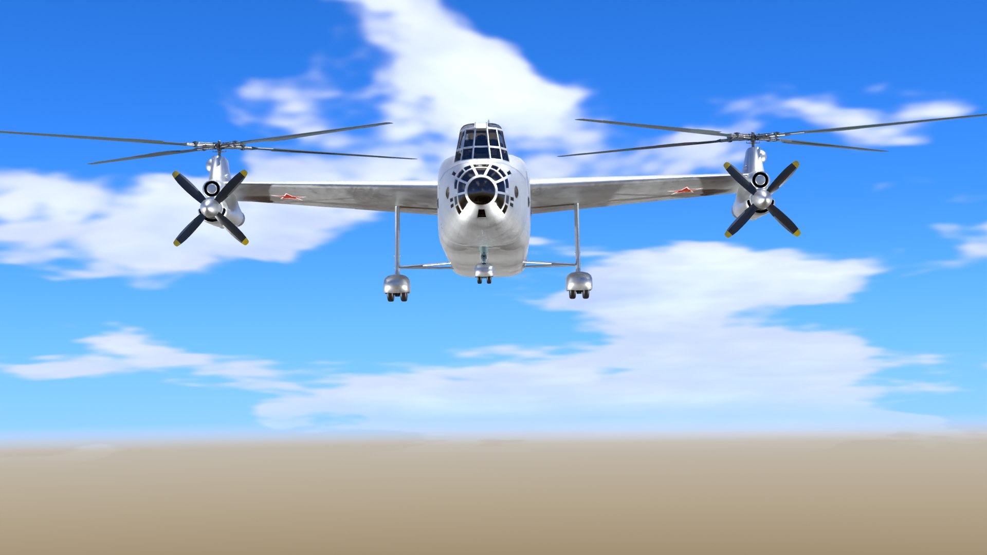 3D Kamov Ka-22 - TurboSquid 2285366