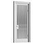 Interior Door in Art Deco style with corrugated glass