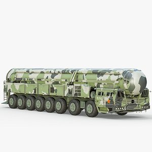Dongfeng DF-41 Mobile Intercontinental Ballistic Missile PBR