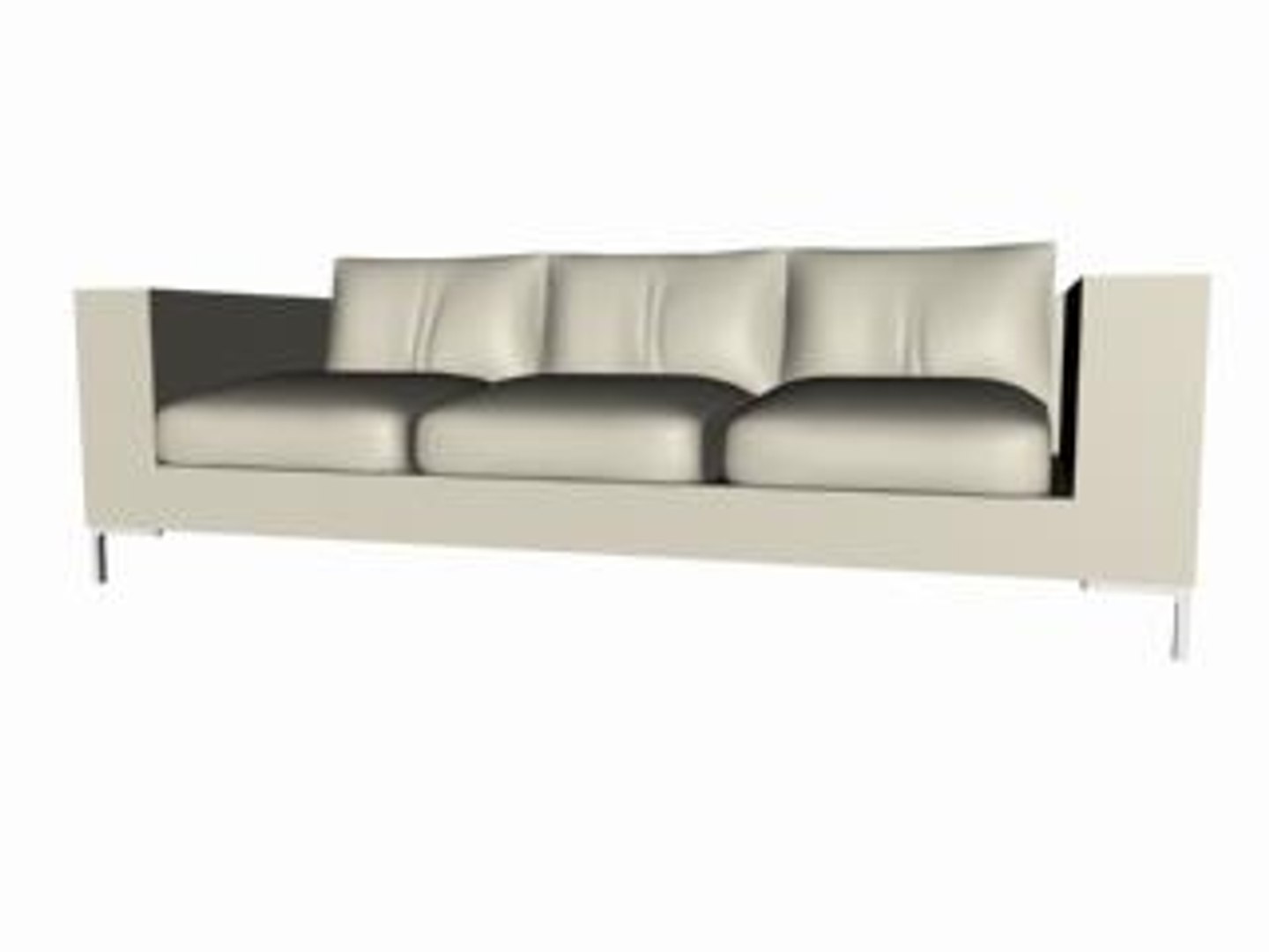 modern couch 3d model