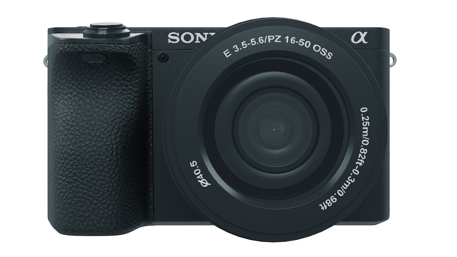 Sony Alpha ILCE-6600 Mirrorless Digital SLR Camera 3D model ...