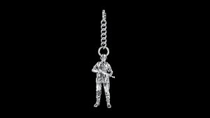 Soldier key holder