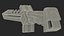 Sci-Fi Hunter Knife Brown