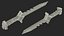 Sci-Fi Hunter Knife Brown