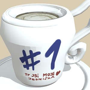 Coffee Cappuccino model
