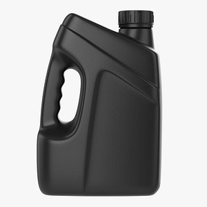 Motor oil plastic container
