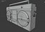 Pack Ghetto Blaster rétro Boom Box