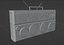 Pack Ghetto Blaster rétro Boom Box