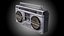Pack Ghetto Blaster rétro Boom Box