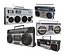 Pack Ghetto Blaster rétro Boom Box