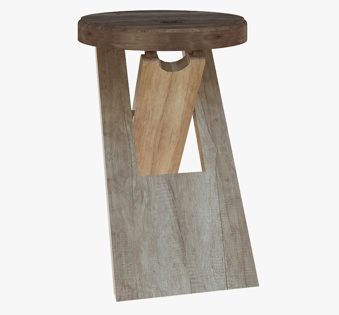 Stool Modeled Model - TurboSquid 1301824