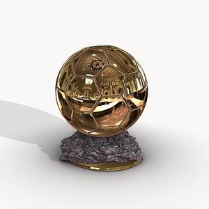Golden Ball 3D model