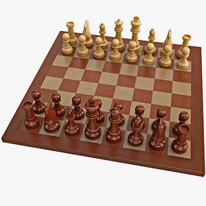 chess 2 3d model