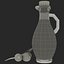 Olive Oil Bottle With Olives
