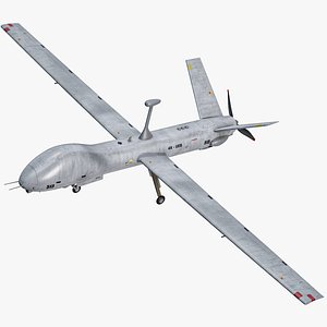 Elbit Hermes 900 UAV Drone PBR model