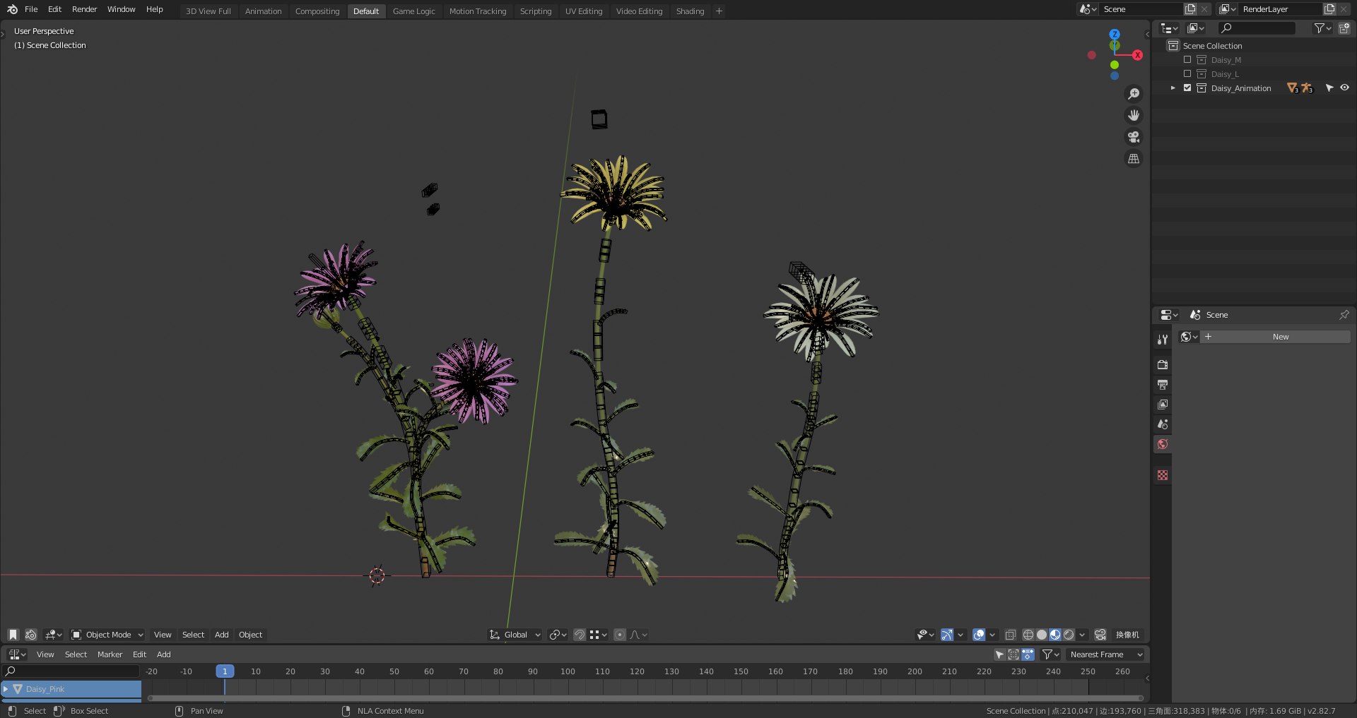 realistic daisies flowering 3D https://p.turbosquid.com/ts-thumb/o8/nlq5d4/leR6NxNK/3dflowercollectionvol06daisy_22/png/1591600844/1920x1080/fit_q87/090607cd2fec78b59ff7487bbd59afec9498f050/3dflowercollectionvol06daisy_22.jpg