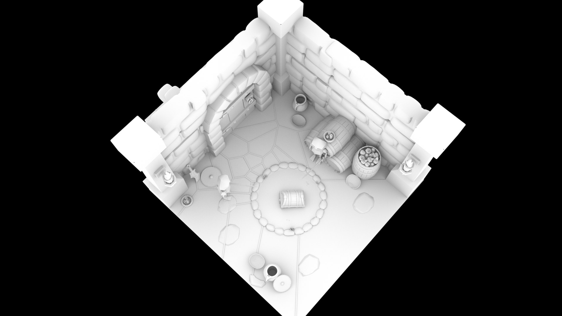 3D DUNGEON STYLE Model - TurboSquid 2046882