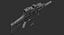 FNSCAR L-CQC Assault Rifle, Suppressor, Sight, IR Laser, Magpul, Scope Zbrush Sculpt