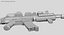 FNSCAR L-CQC Assault Rifle, Suppressor, Sight, IR Laser, Magpul, Scope Zbrush Sculpt