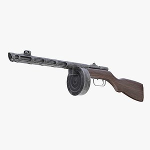 PPSz-41 submachine gun