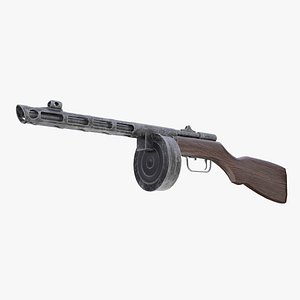 PPSz-41 submachine gun