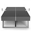 Table de ping-pong creuse