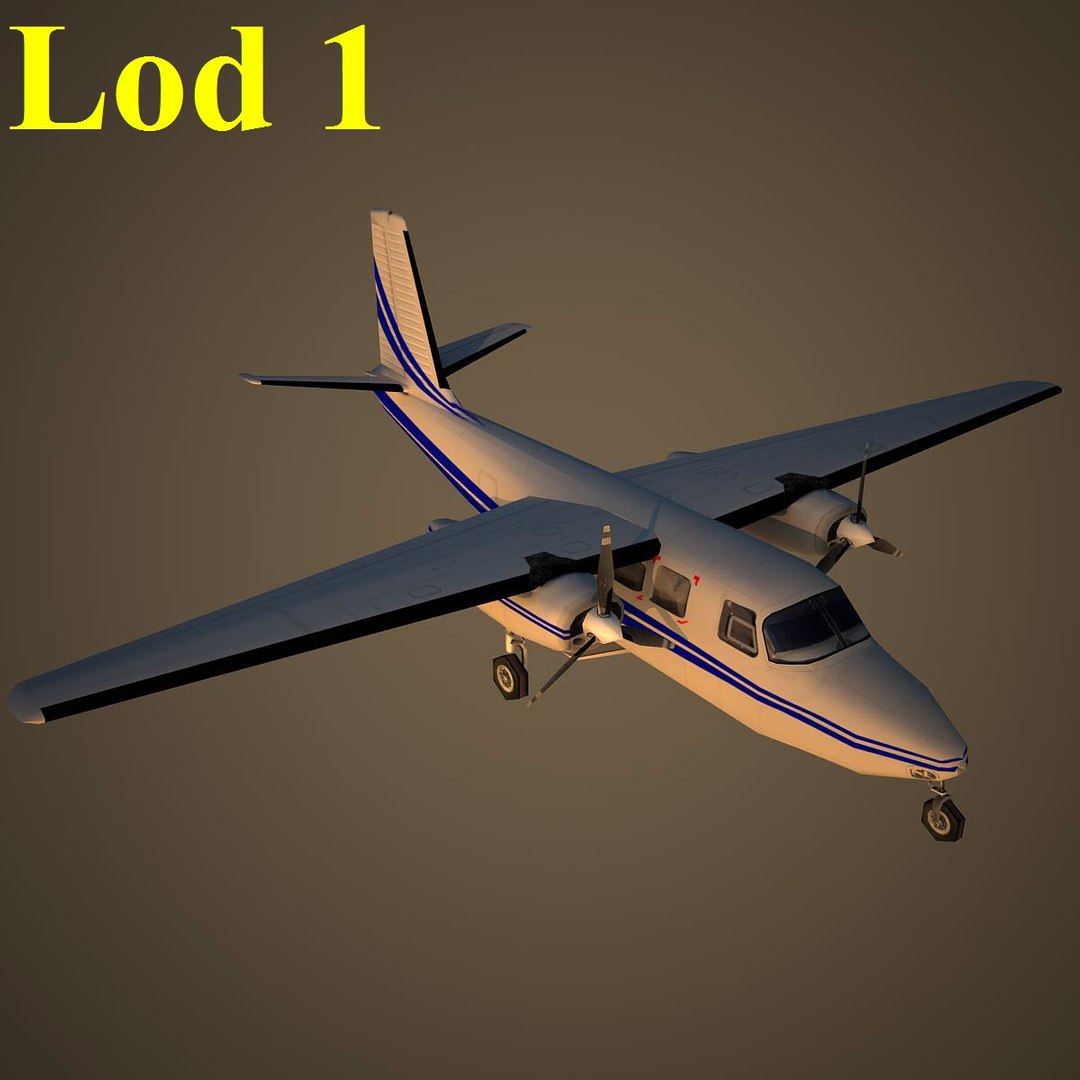 3d Turbo Commander Dbl Aircraft