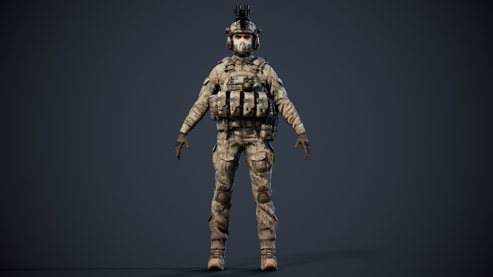 Special Force Soldier 3D - TurboSquid 1419190