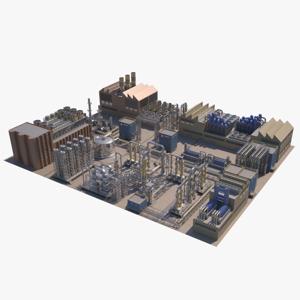 Industrial Area 81 3D model