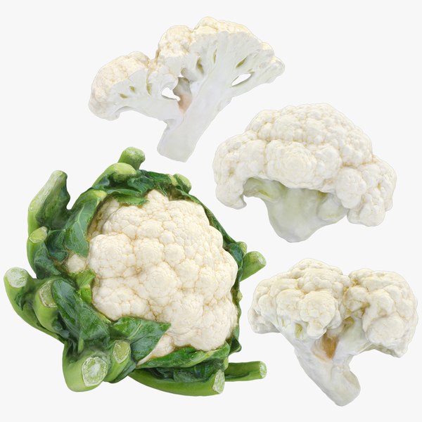 3D Cauliflower Set