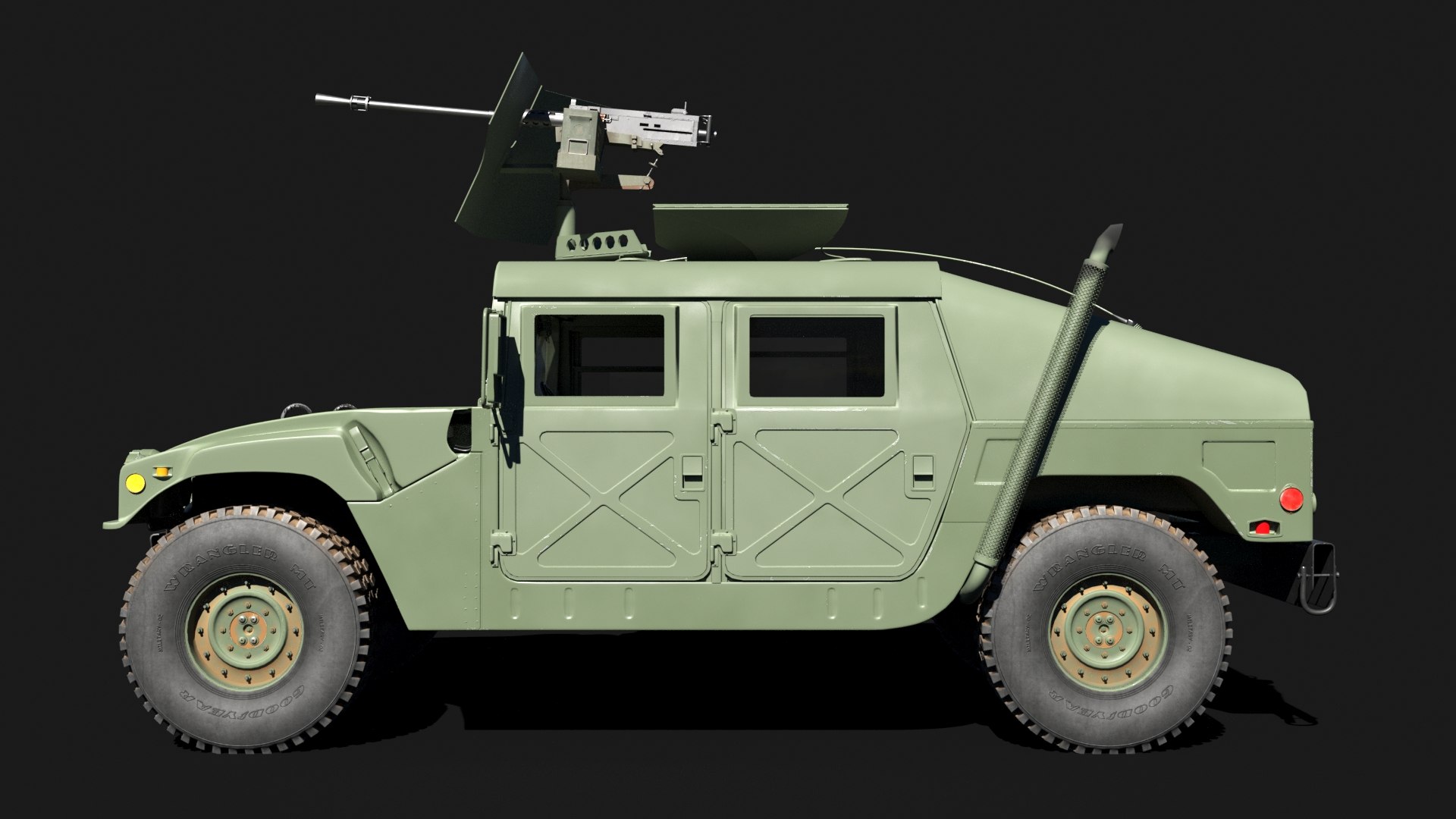 3D Military Humvee M998 M1025 - TurboSquid 1643107