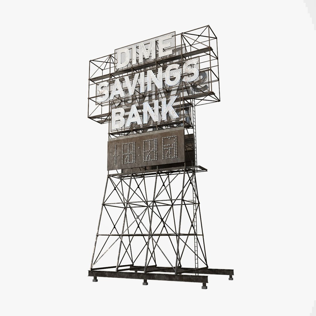 3D Billboard V2 - TurboSquid 2014828