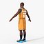 Realistischer Basketballspieler