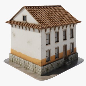 Traditional Residential House 3D Model  Game  Archviz Ready