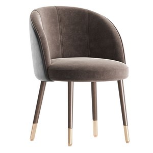 Monro dining chair 3D model