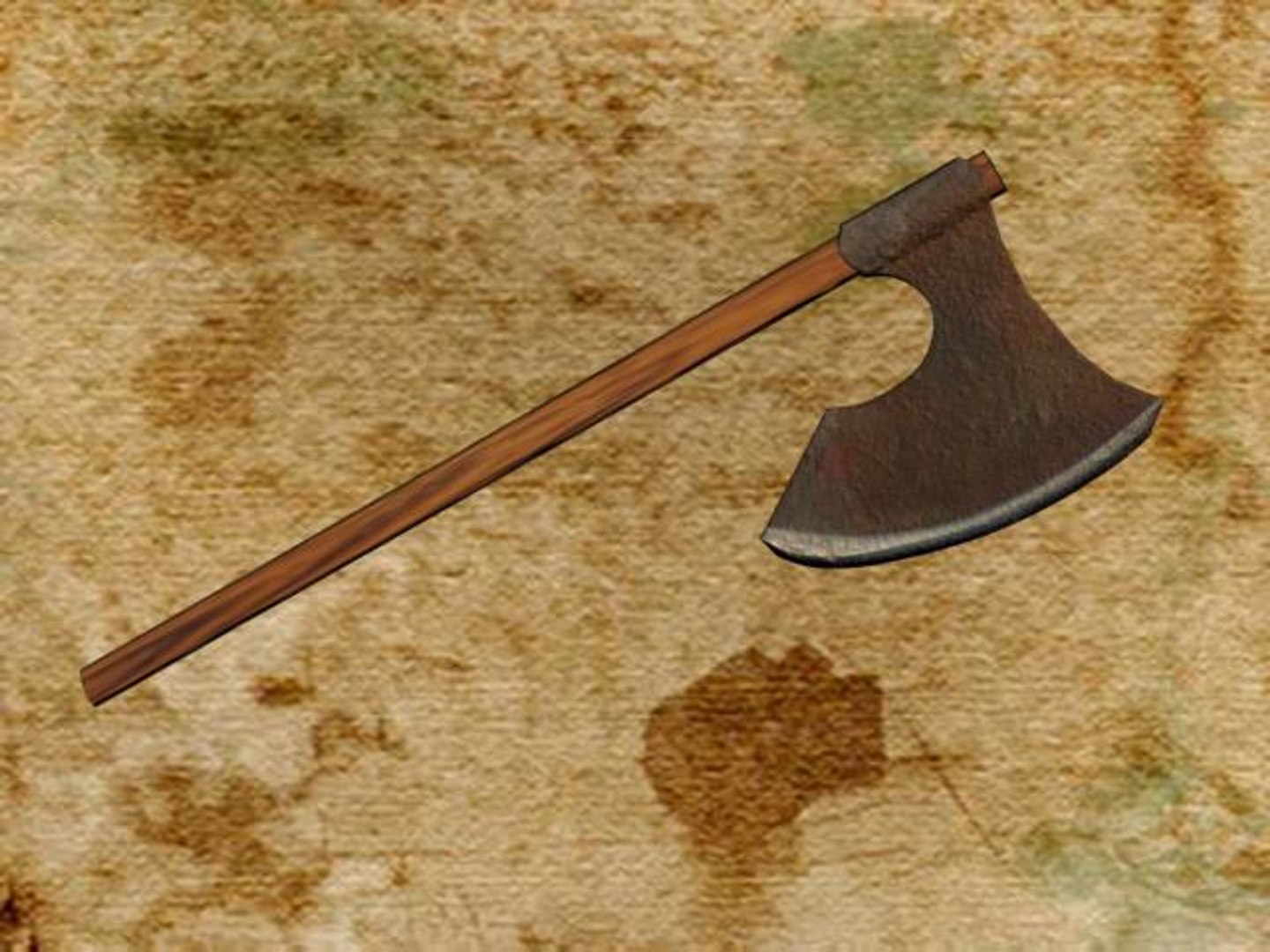 Saxon Axe 3d Max