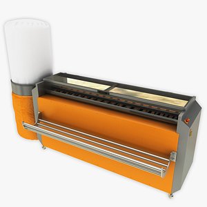 3d model carpet dust removal machine