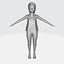 Free Rigged 3D Girl Character  Game  Animation Ready
