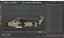 Combat Helicopter with 70mm Rocket Pods Camouflage Rigged for Cinema 4D model
