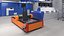 3D model Laser Cutting Machine Rigged