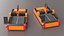 3D model Laser Cutting Machine Rigged