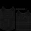 Camiseta sin mangas informal con hombros descubiertos