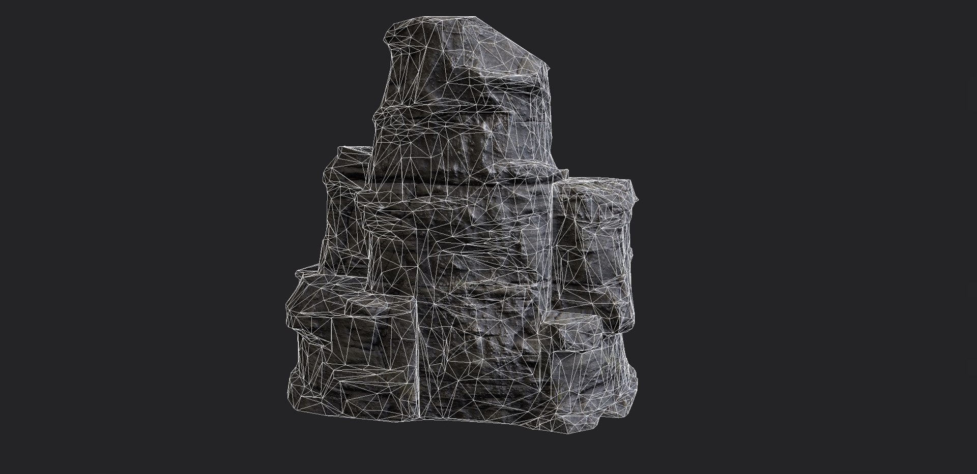 Rock Cliff 3D Model - TurboSquid 1605919