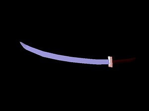 3d katana model