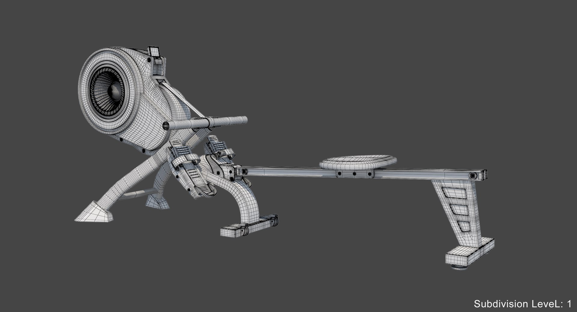 Rowing Machine 3D - TurboSquid 1421047