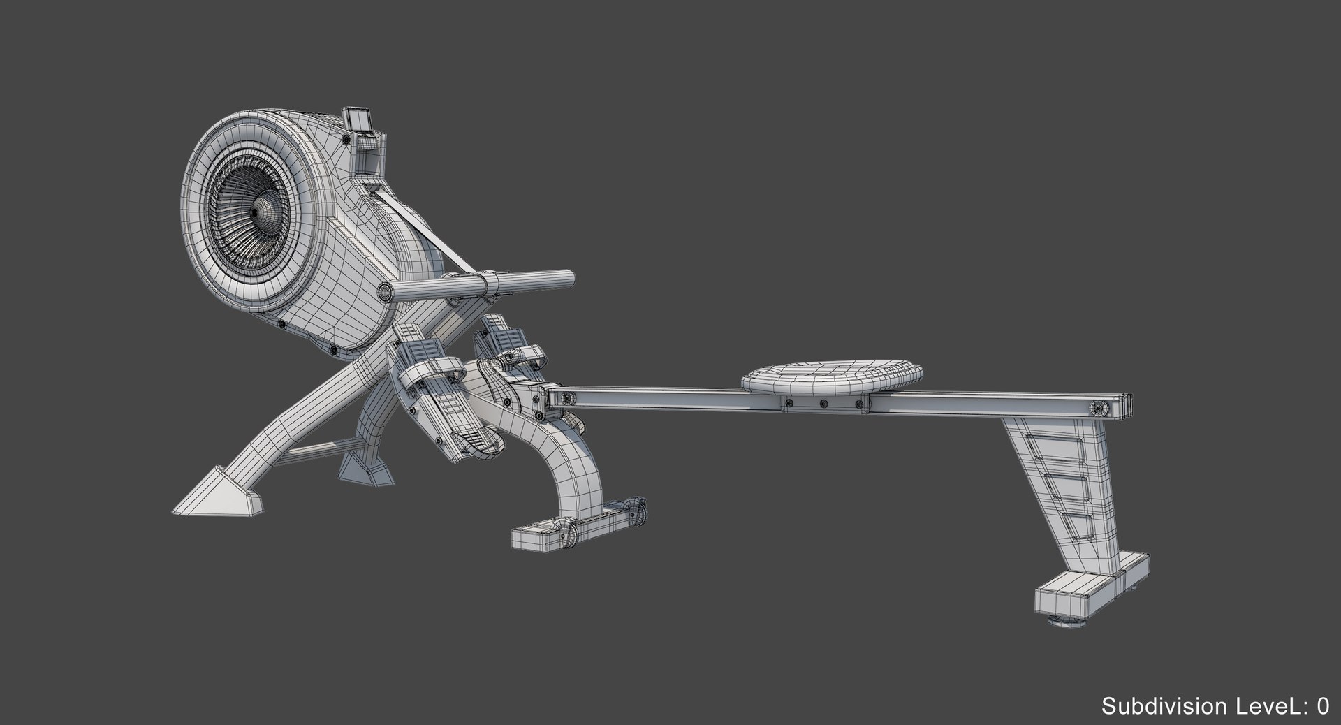 Rowing Machine 3D - TurboSquid 1421047