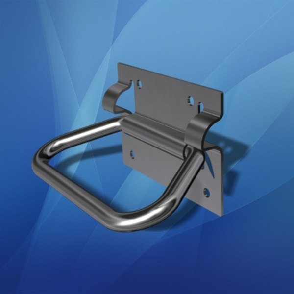 chrome chest handle bracket max