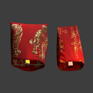 Chinese sky lantern 3D