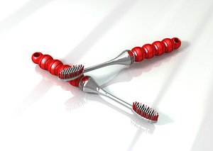 Candied haws toothbrush 3D DESIGN